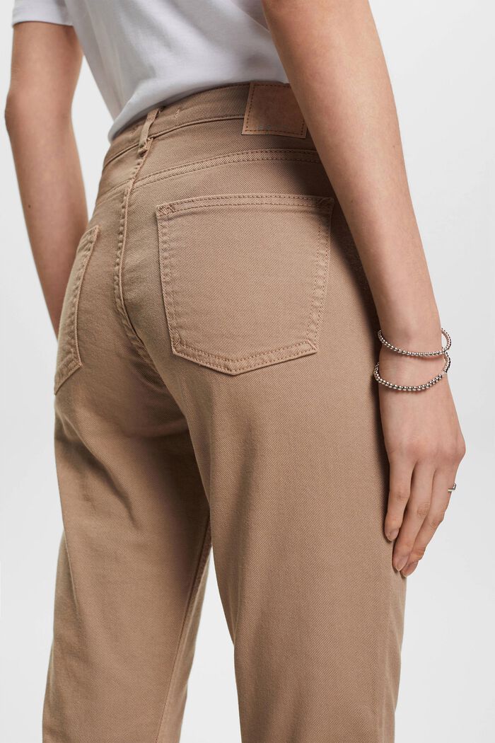 Slim-Fit-Jeans mit mittlerer Bundhöhe, TAUPE, detail image number 4