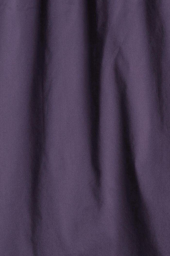 Kurzarm-Bluse mit Karree-Ausschnitt, ANTHRACITE, detail image number 4