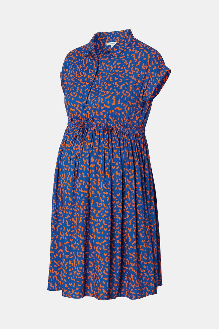 MATERNITY Kleid mit Print, ELECTRIC BLUE, detail image number 5