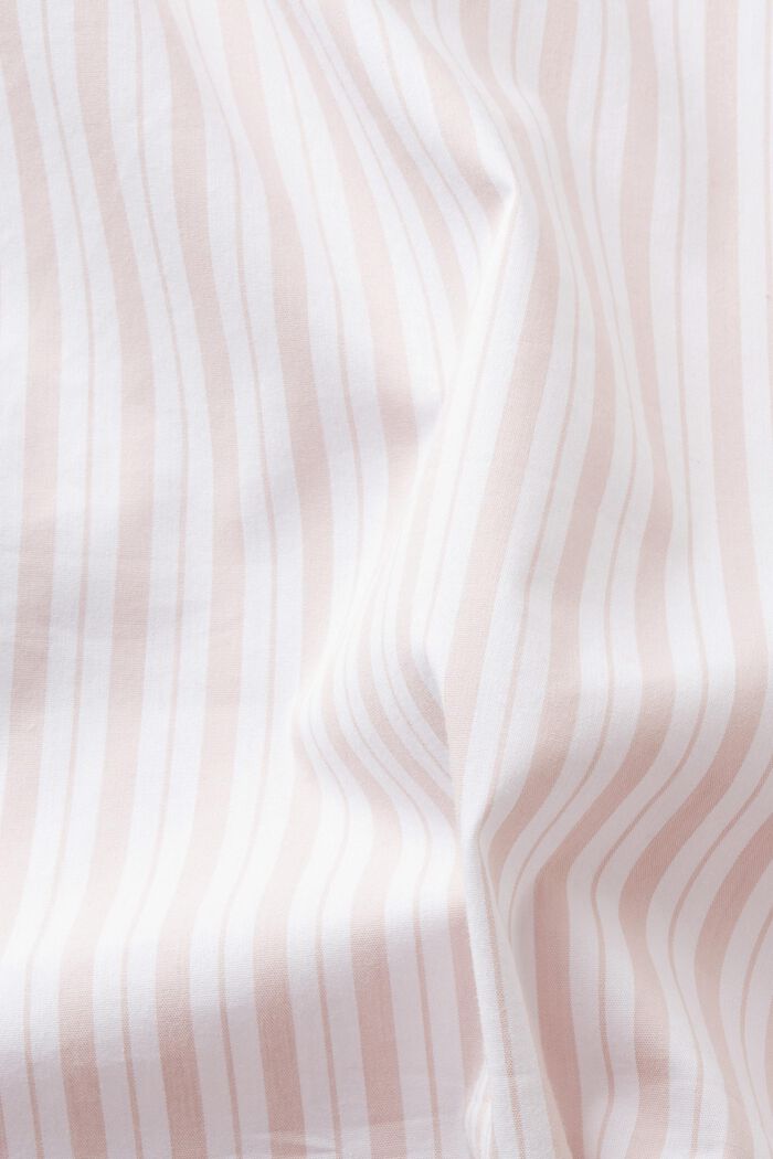 Gestreifte Oversize-Bluse in High-Low-Form, WHITE, detail image number 6