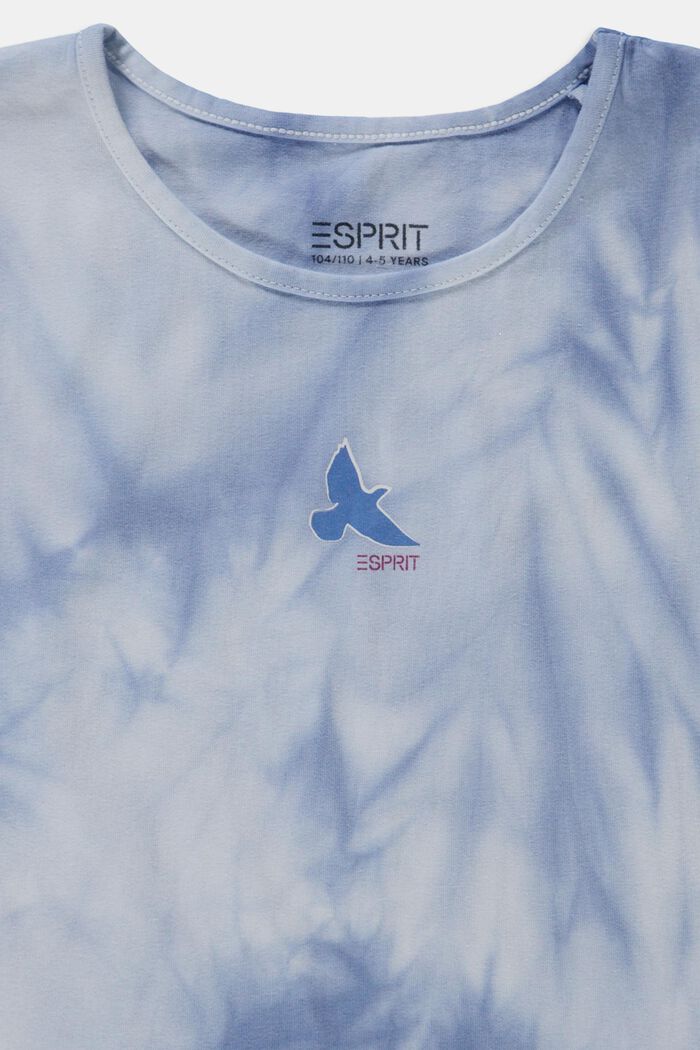 T-Shirt in Batik-Optik, BLUE LAVENDER, detail image number 2