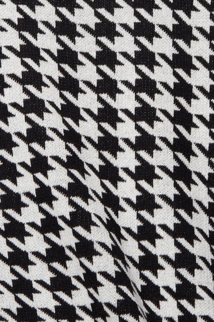 Pullover mit Pepita-Karo, BLACK, detail image number 6