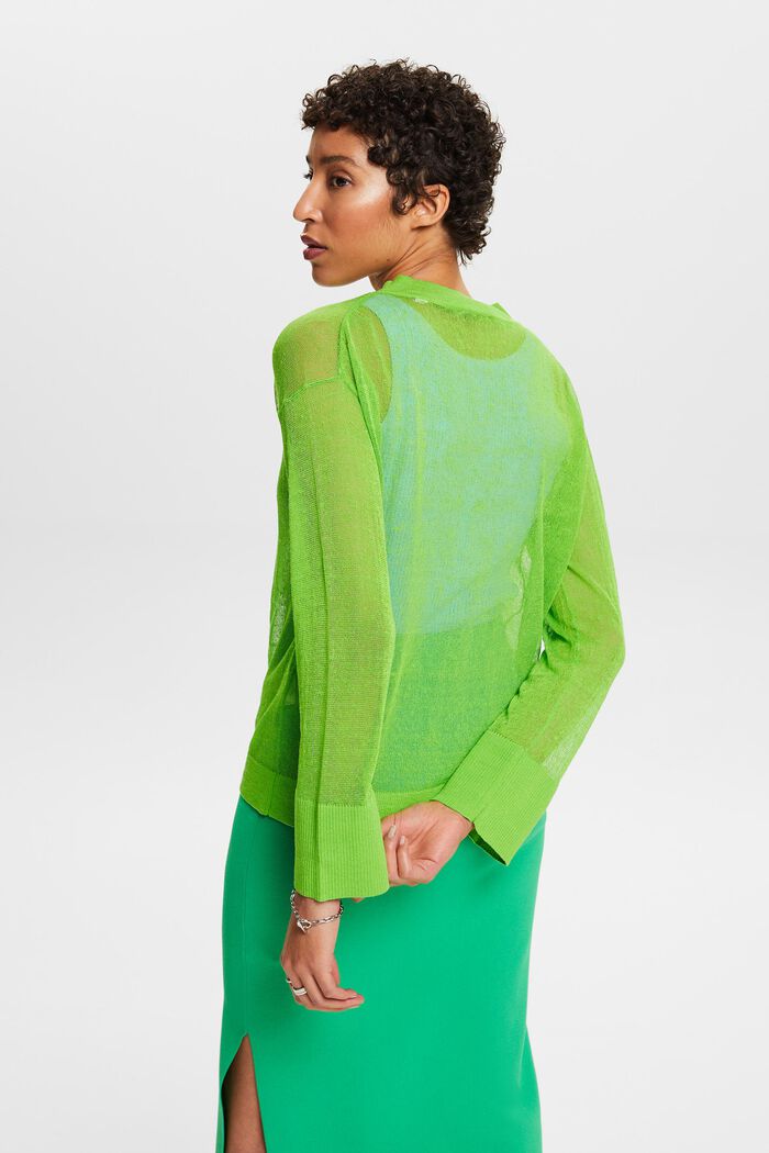Sweaters, CITRUS GREEN, detail image number 2