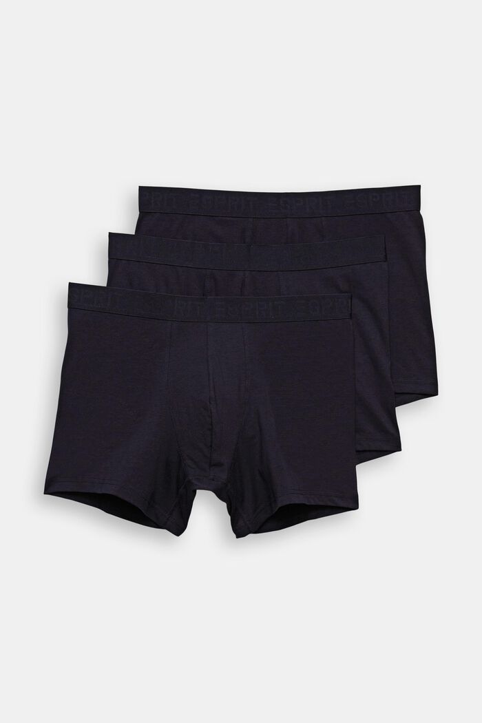 Lange Herren-Shorts aus Baumwollstretch im Multipack, NAVY, detail image number 2