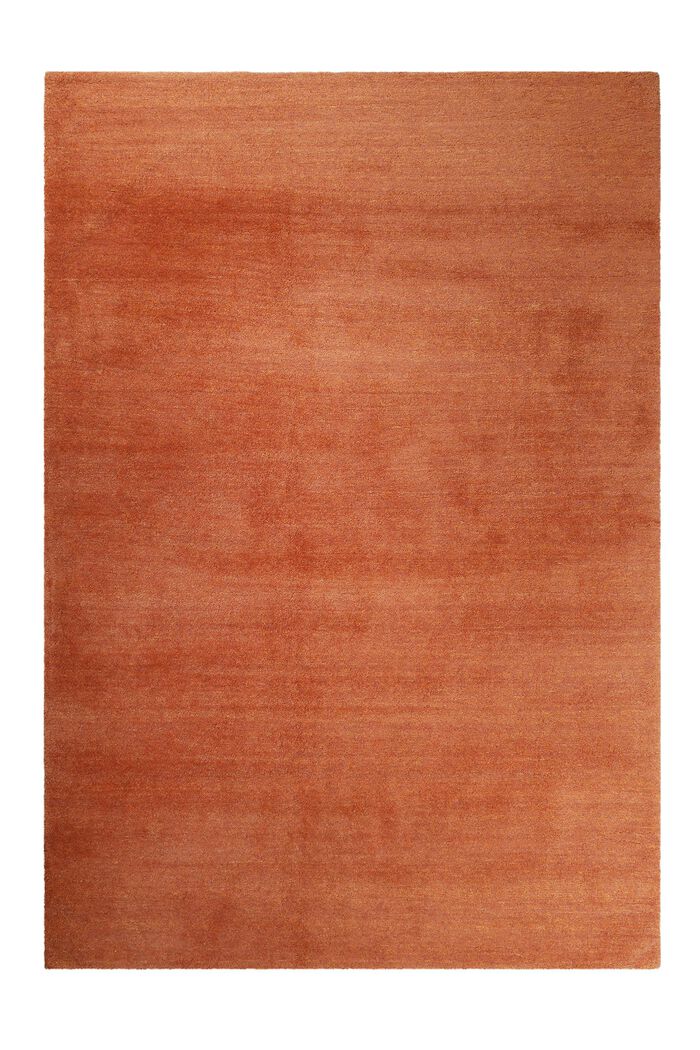 Hochflor-Teppich in vielen Trendfarben, ORANGE, detail image number 0