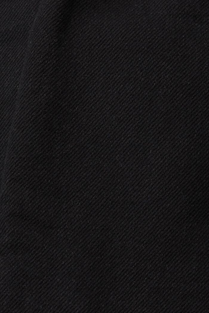 Jeans-Shorts aus 100% Baumwolle, BLACK, detail image number 4