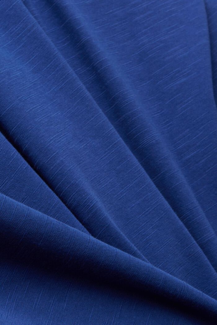 Nachthemd aus Neppy-Baumwolle, DARK BLUE, detail image number 4