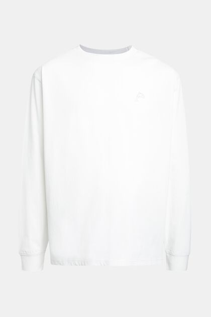 Color Dolphin Longsleeve, WHITE, overview