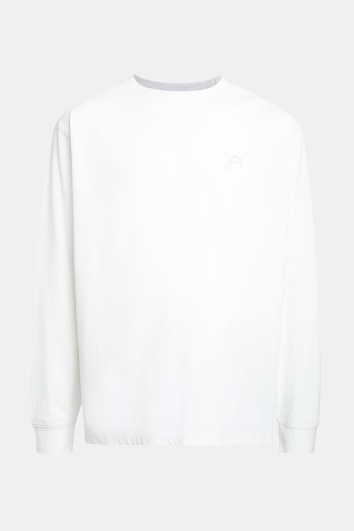 Color Dolphin Longsleeve, WHITE, detail image number 4