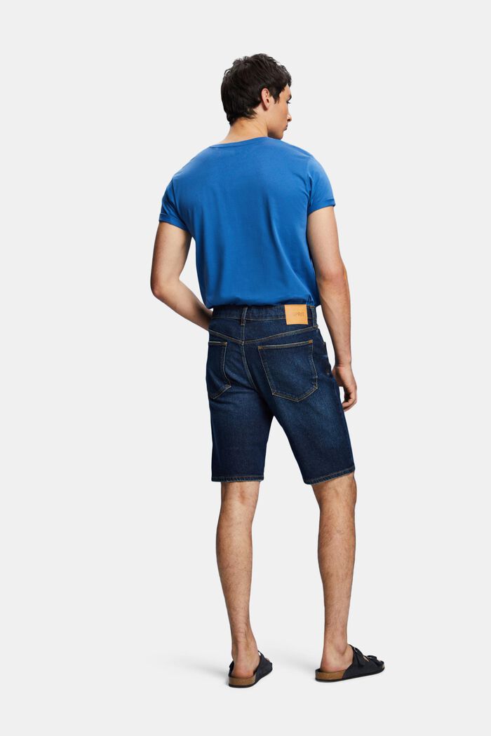 Jeans-Bermudashorts, BLUE DARK WASHED, detail image number 3