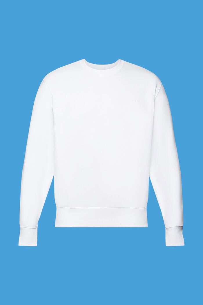 Sweatshirt mit Print auf der Rückseite, WHITE, detail image number 7
