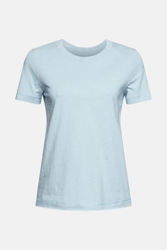 T-Shirt  aus 100% Organic Cotton, GREY BLUE, overview