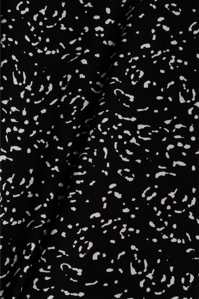 CURVY Print-Kleid aus LENZING™ ECOVERO™, BLACK, detail image number 1