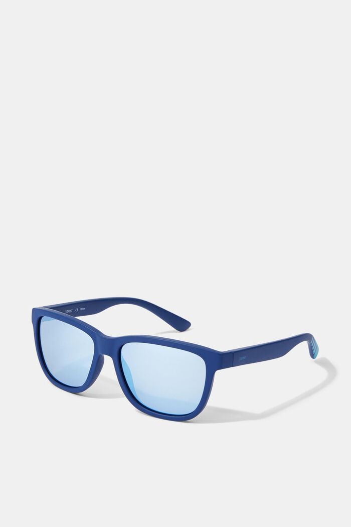 Rechteckige Sonnenbrille, BLUE, detail image number 0