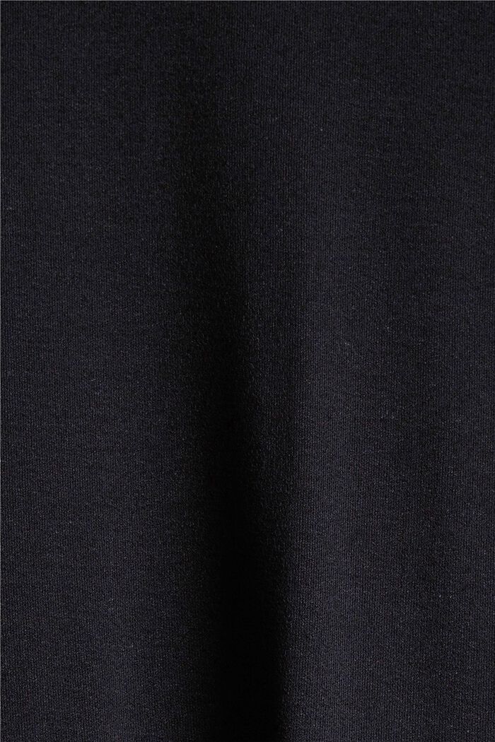 Kleid mit Rüschen-Details, LENZING™ ECOVERO™, BLACK, detail image number 4