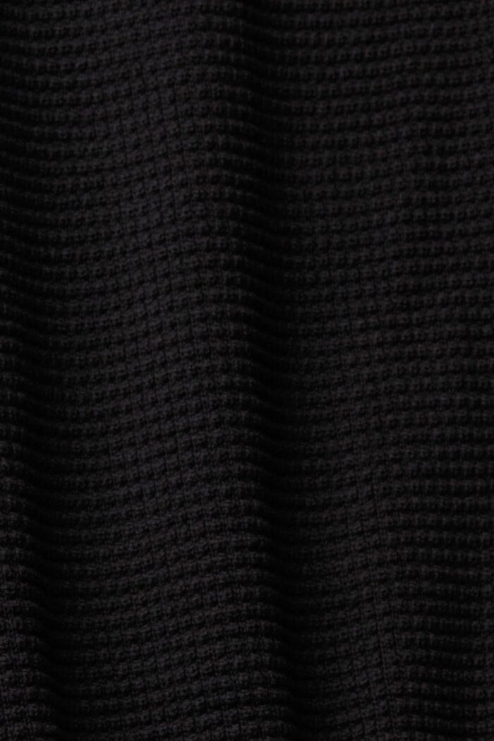 Struktur-Strick-Cardigan, BLACK, detail image number 5