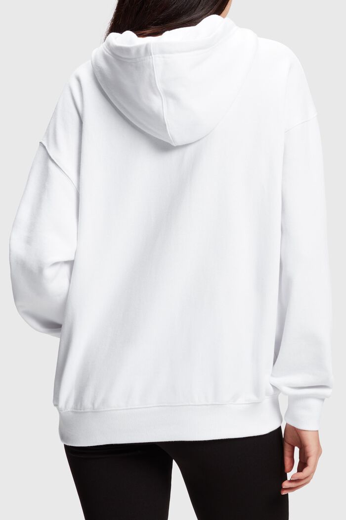 Unisex-Sweatshirt mit Kapuze, WHITE, detail image number 3