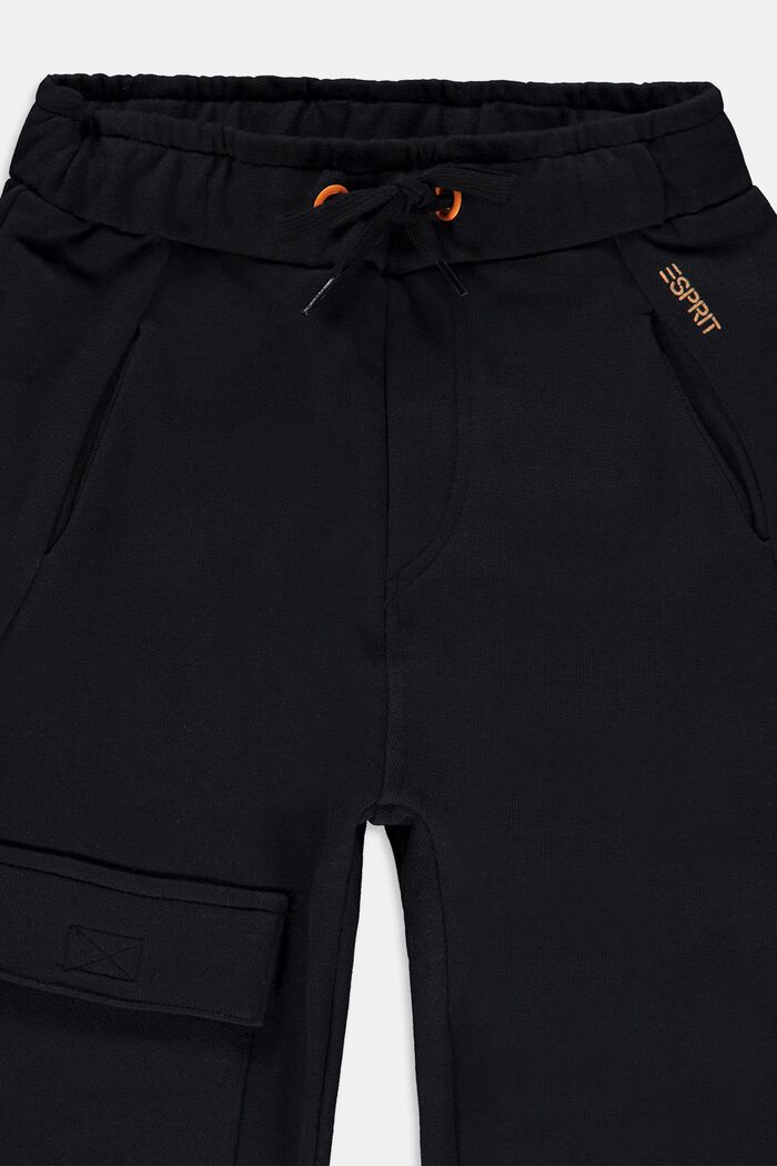 Jogg-Pants aus Baumwolle, BLACK, detail image number 2