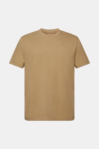 Rundhals-T-Shirt aus Jersey, 100 % Baumwolle