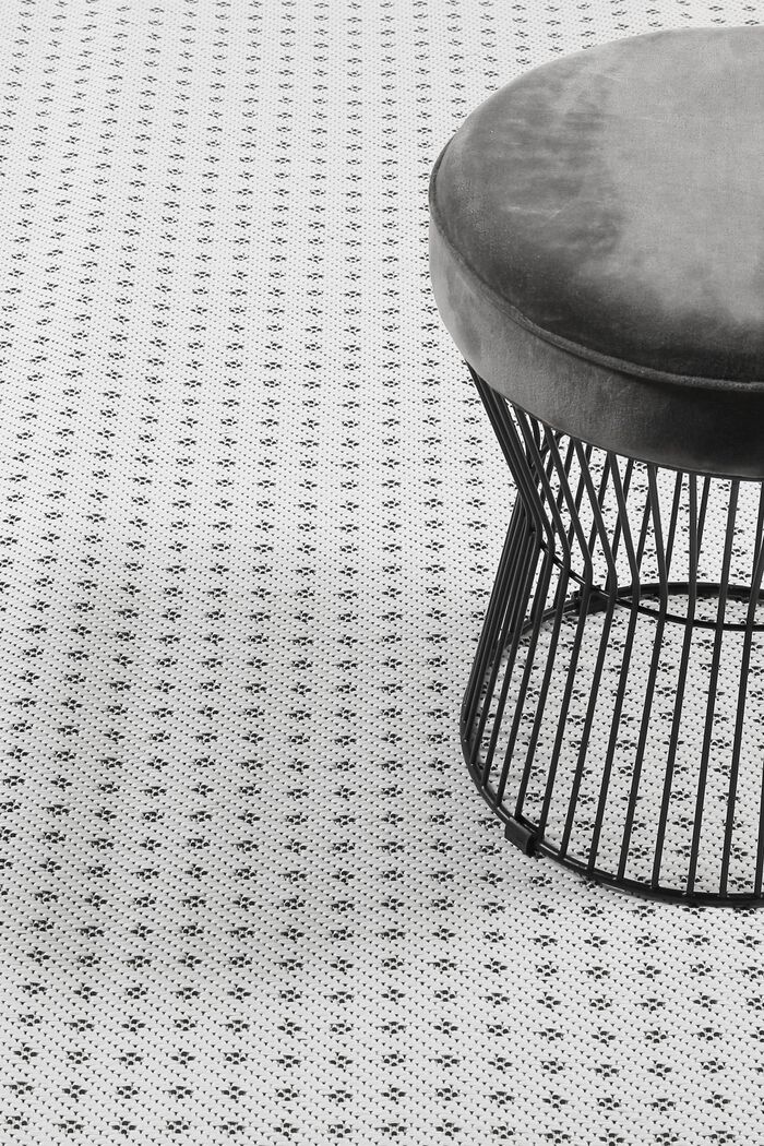 Kurzflor-Teppich für Indoor und Outdoor, WHITE, detail image number 6