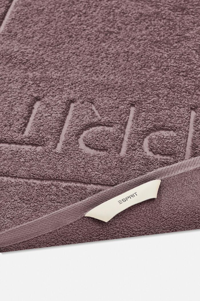 Frottee-Badematte aus 100% Baumwolle, DUSTY MAUVE, detail image number 1