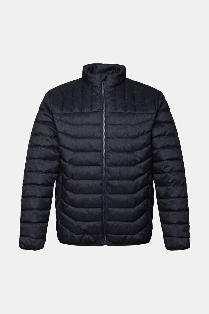 Recycelt: Leichte Pufferjacke, NAVY, detail image number 5