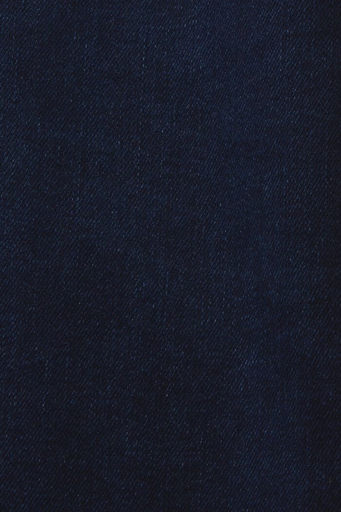 Racer-Bootcut-Jeans mit besonders hohem Bund, BLUE BLACK, detail image number 5