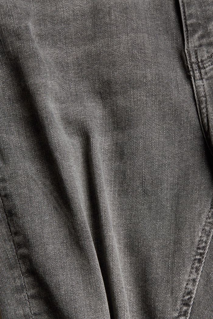 Stretch-Jeans mit Washed-Effekt, GREY MEDIUM WASHED, detail image number 4