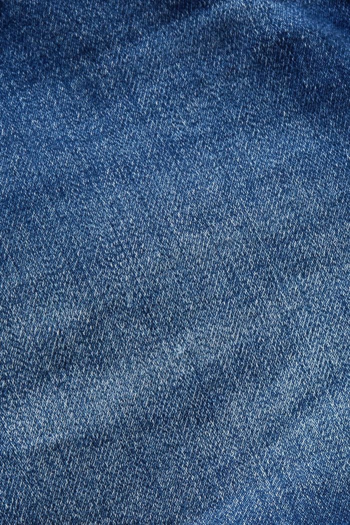 Jeans-Shorts mit mittelhohem Bund, BLUE MEDIUM WASHED, detail image number 6