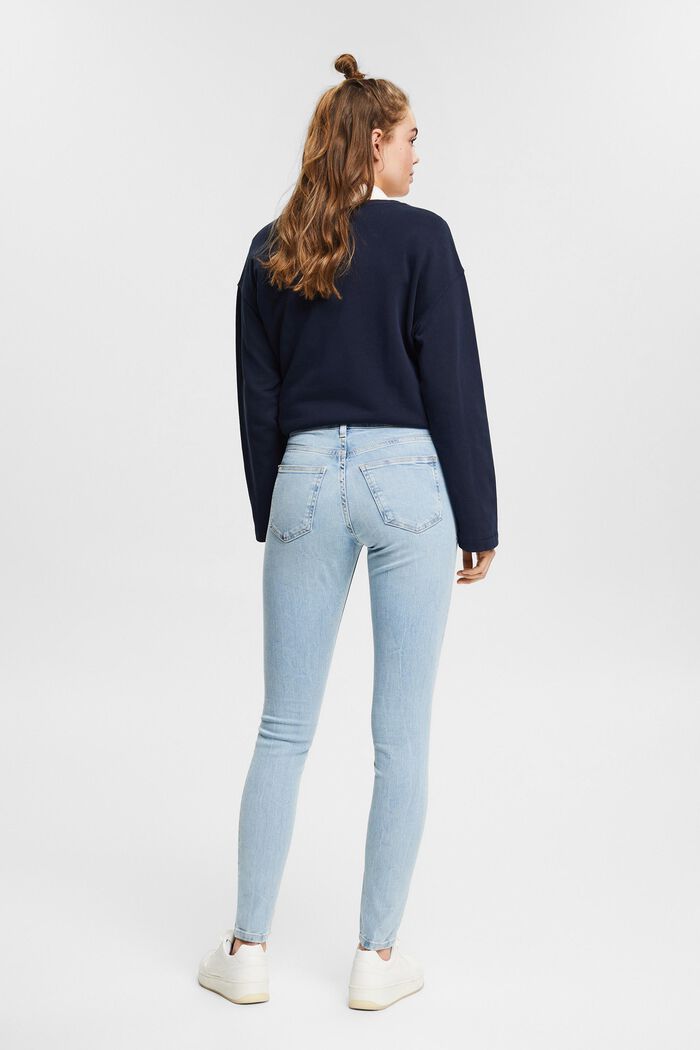 Jeans mit Stretchkomfort, BLUE LIGHT WASHED, detail image number 3