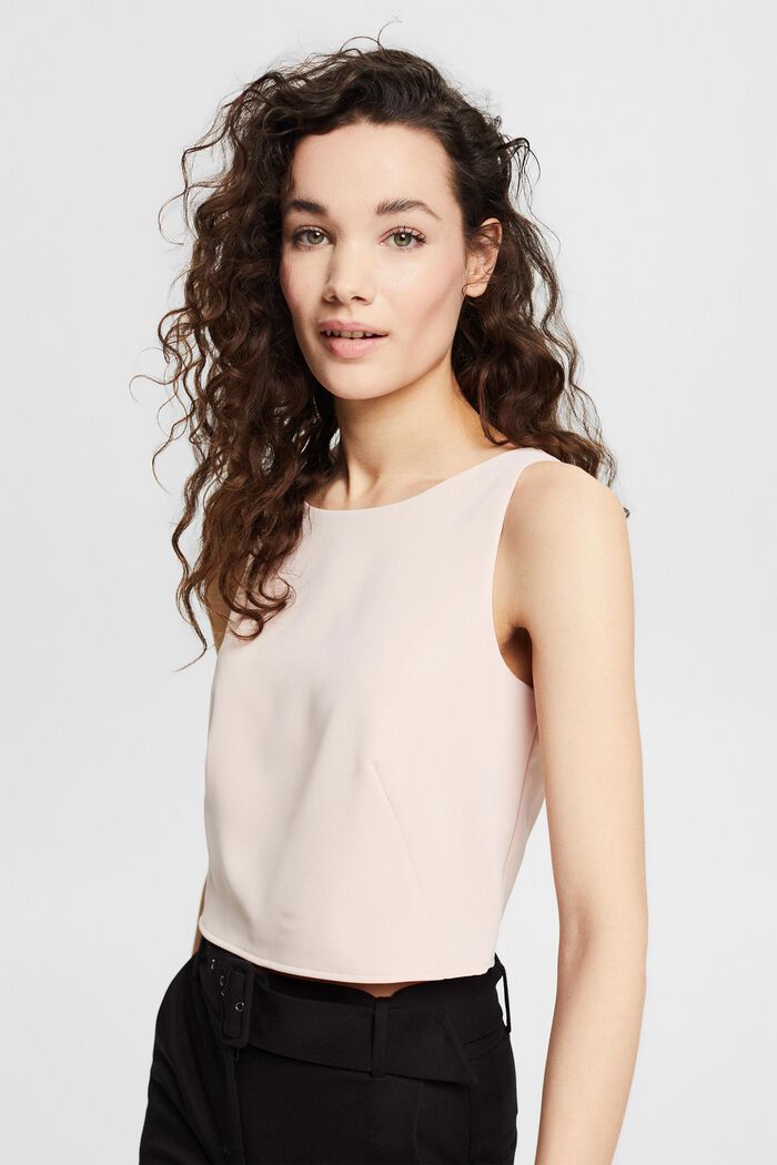 Recycelt: Cropped Top, NUDE, detail image number 0