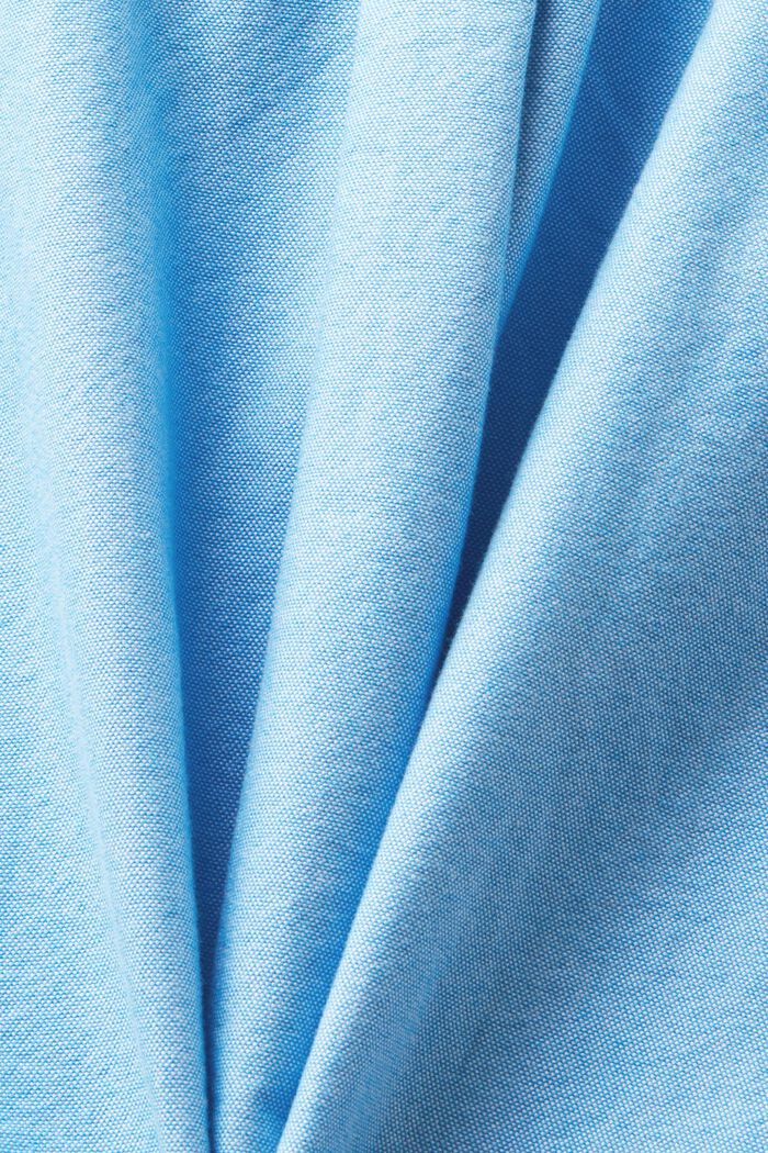 Oxford-Hemd aus Baumwolle, BLUE, detail image number 5