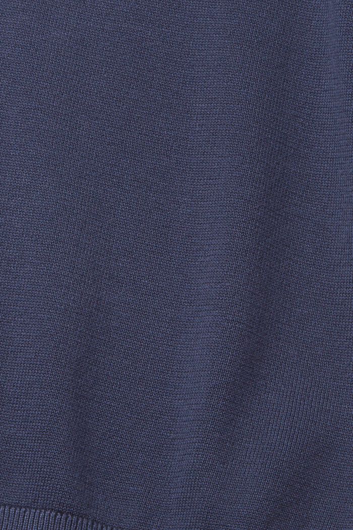 Pullover mit Polokragen, NAVY, detail image number 1
