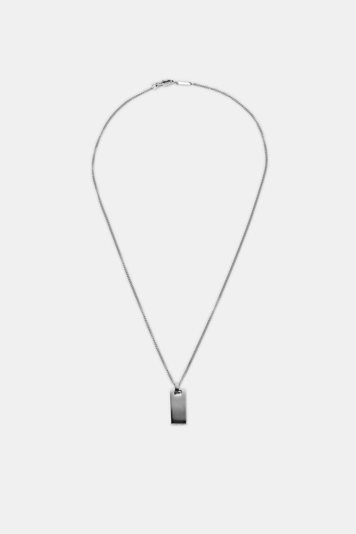 Filigrane Halskette mit Anhänger, SILVER, detail image number 0