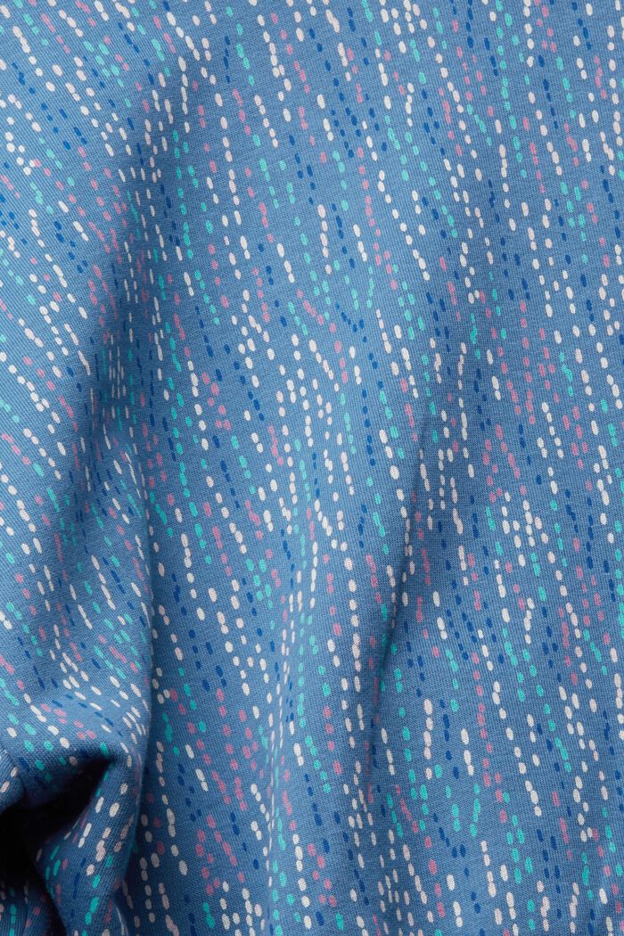 Recycelt: Sweatshirt mit Muster, GREY BLUE, detail image number 4