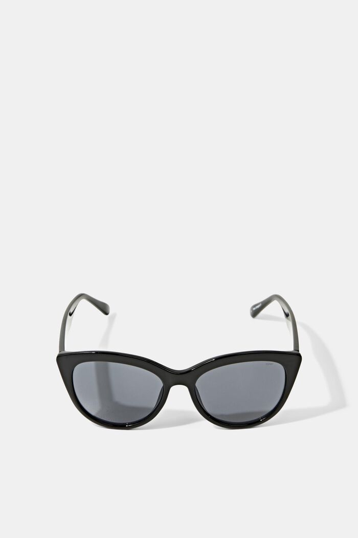 Cateye-Sonnenbrille aus Kunststoff, BLACK, detail image number 0
