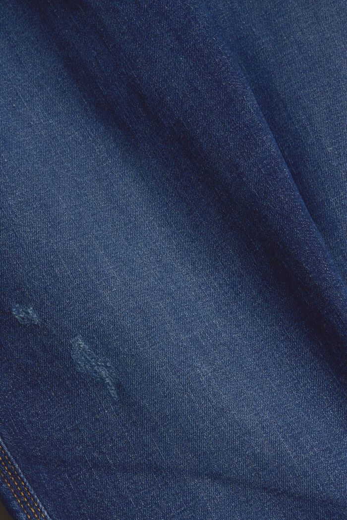 Destroyed Jeans aus Bio-Baumwolle, BLUE LIGHT WASHED, detail image number 4