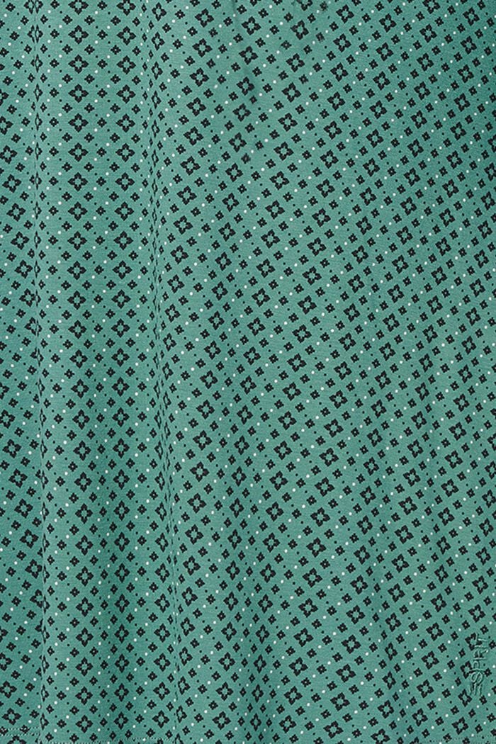 Jerseykleid mit Stillfunktion, LENZING™ ECOVERO™, TEAL GREEN, detail image number 5