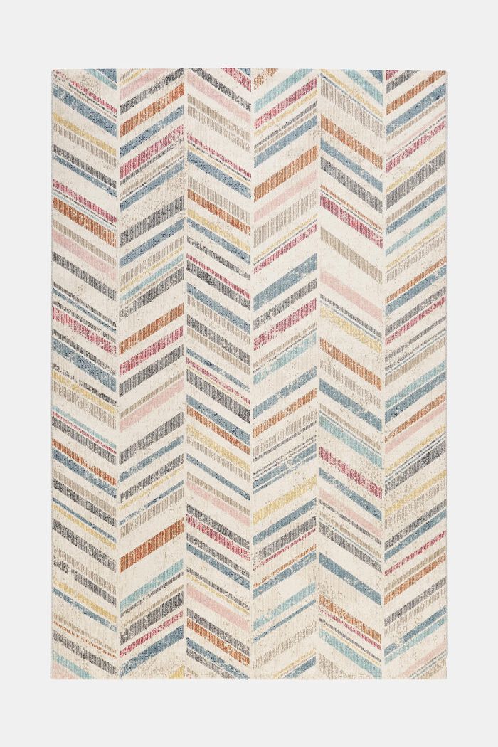 Home Teppiche | Kurzflor-Teppich mit Zickzack-Muster - LN50750