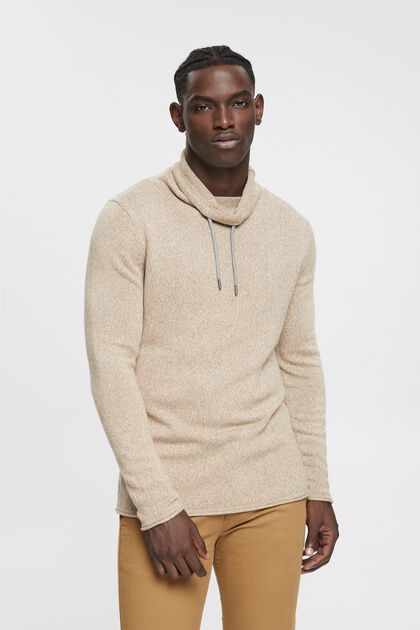 Sweaters Regular Fit, CREAM BEIGE, overview