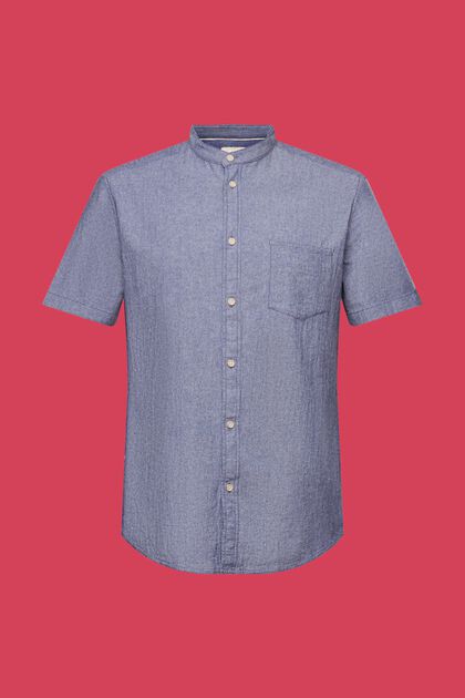 Kurzarm-Hemd aus 100% Baumwolle