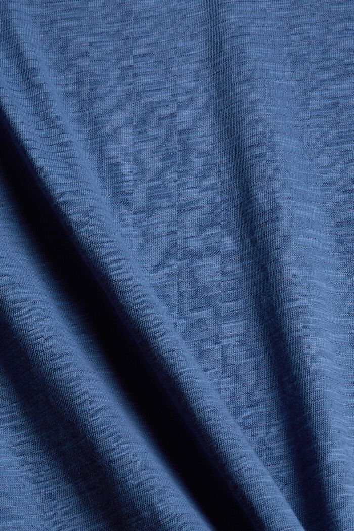 Strick-Shirt aus Bio-Baumwoll-Mix, BLUE LAVENDER, detail image number 4