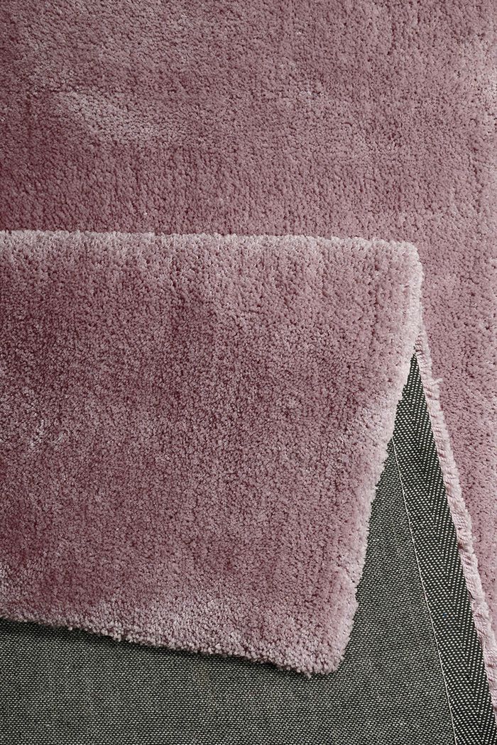 Hochflor-Teppich im unifarbenen Design, GRAPE, detail image number 3