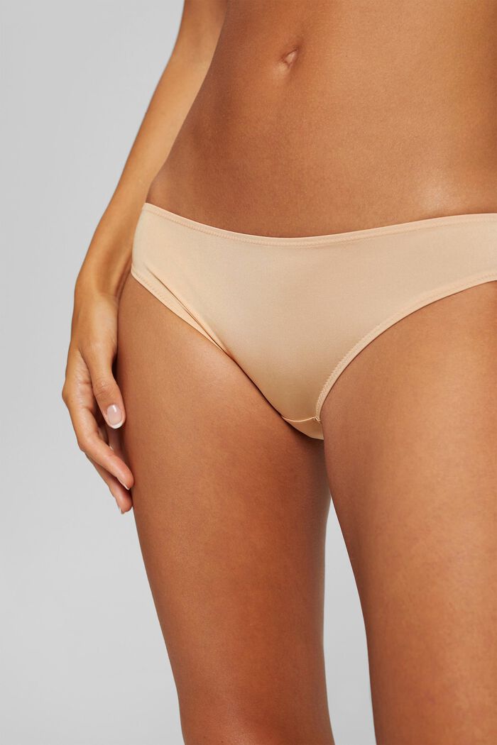 Recycelt: Hipster-Slip aus Microfaser, DUSTY NUDE, detail image number 1