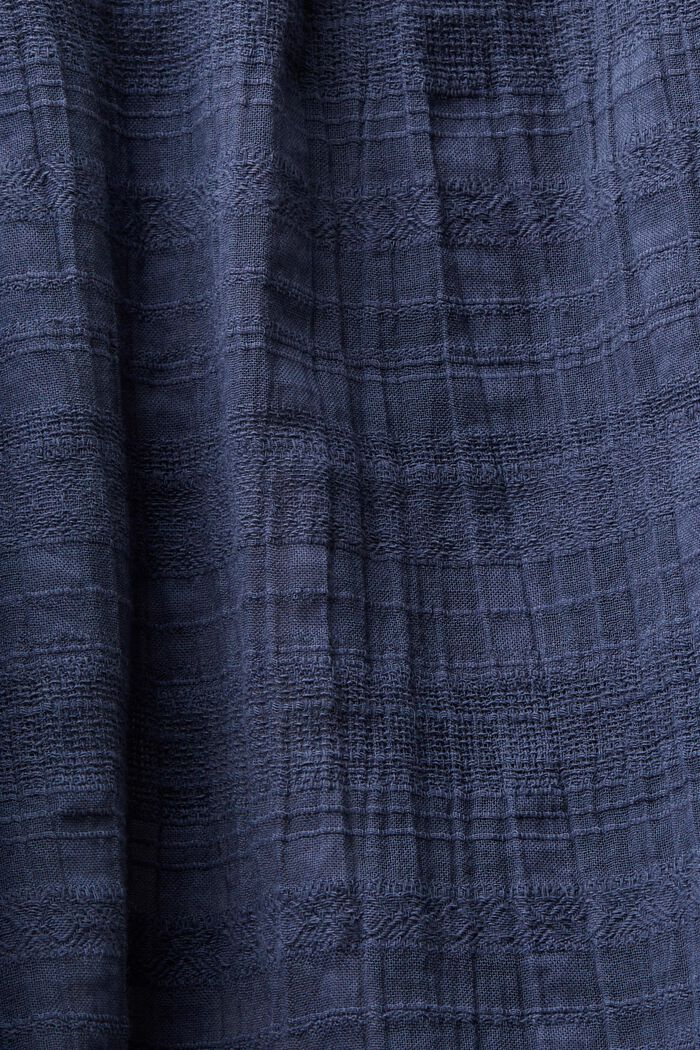 Strukturierter Poncho, DARK BLUE, detail image number 5