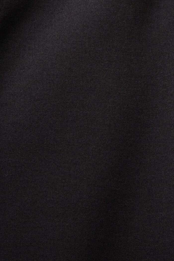 Puntohose mit Reißverschluss am Saum, BLACK, detail image number 6