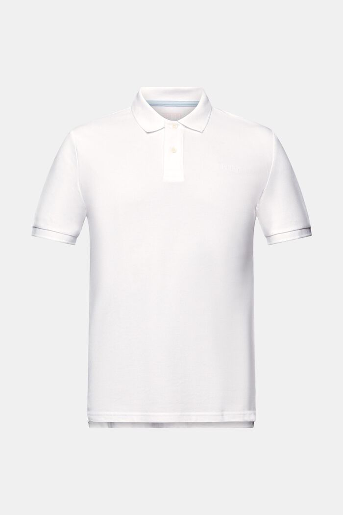 Piqué-Poloshirt, WHITE, detail image number 5