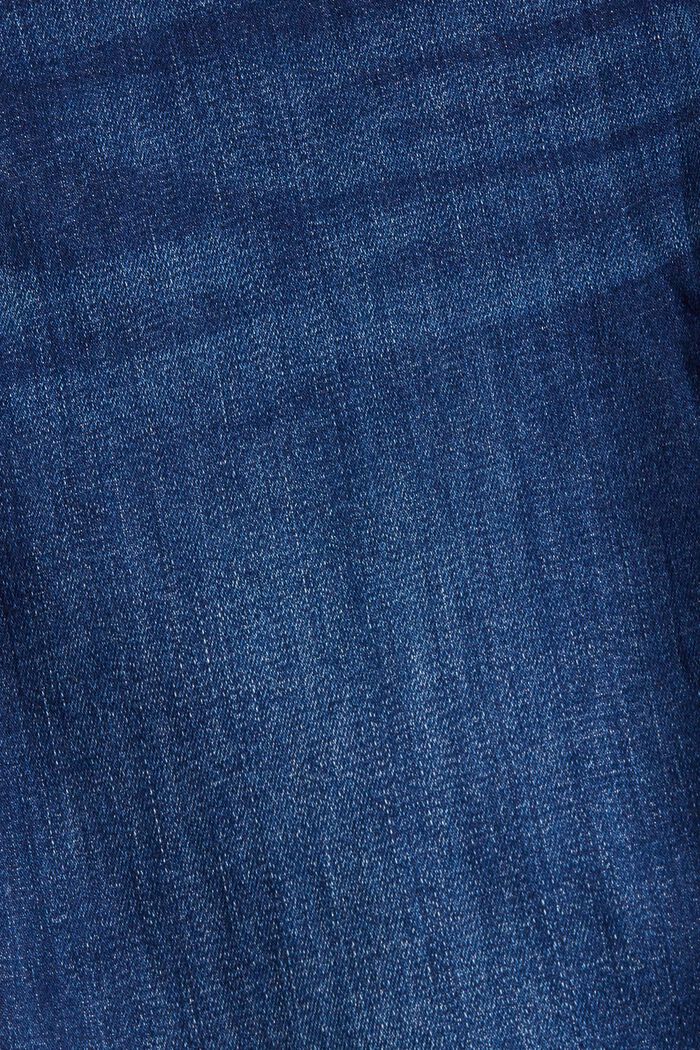 Jeans aus Baumwoll-Stretch, BLUE DARK WASHED, detail image number 4