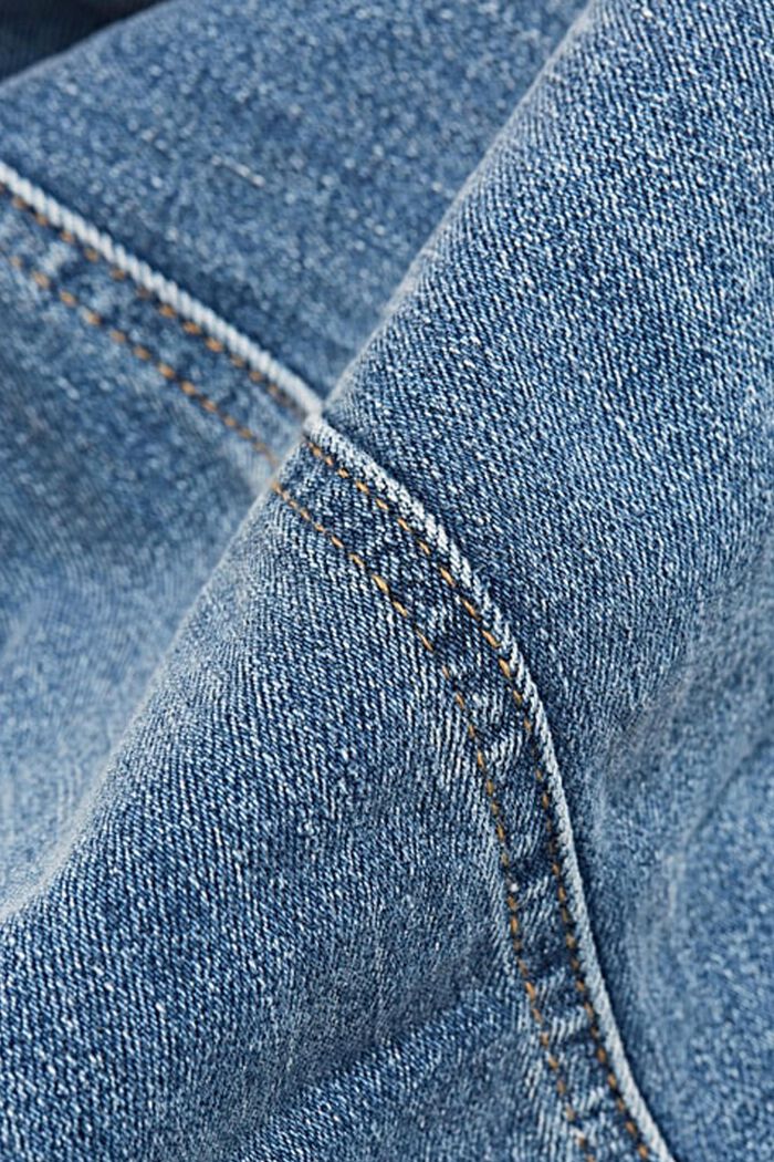 Superstretch-Jeans mit Organic Cotton, BLUE MEDIUM WASHED, detail image number 7