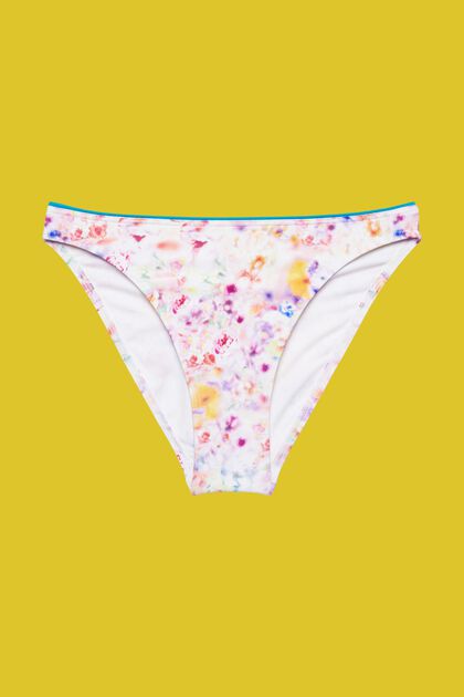 Bikini-Minislip im floralen Design